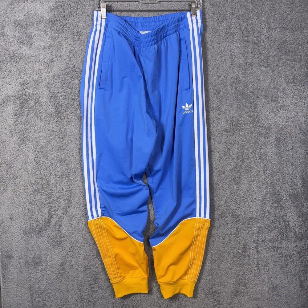 Adidas Originals Track Pants Mens L SST Firebird Jogger Sweatpant Denver Nuggets